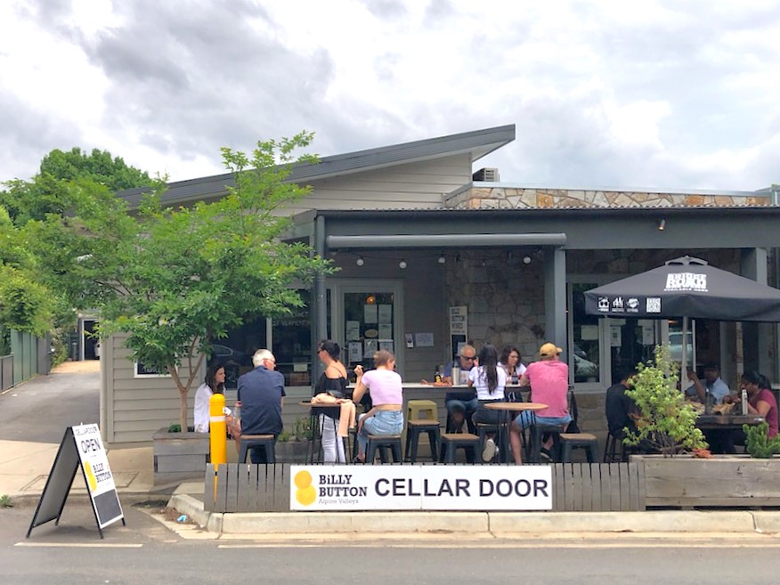 Billy Button cellar door Bright Victoria